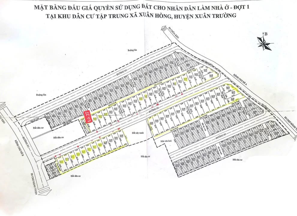 Đất nền kinh doanh Xuân Hồng, 172m², giá thỏa thuận - Cơ hội đầu tư tuyệt vời!