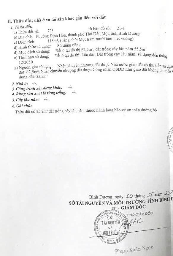 Nhà chính chủ mặt tiền đường DX077 Định Hoà 117m² giá 1.99 tỷ - Đường nhựa thông thoáng!