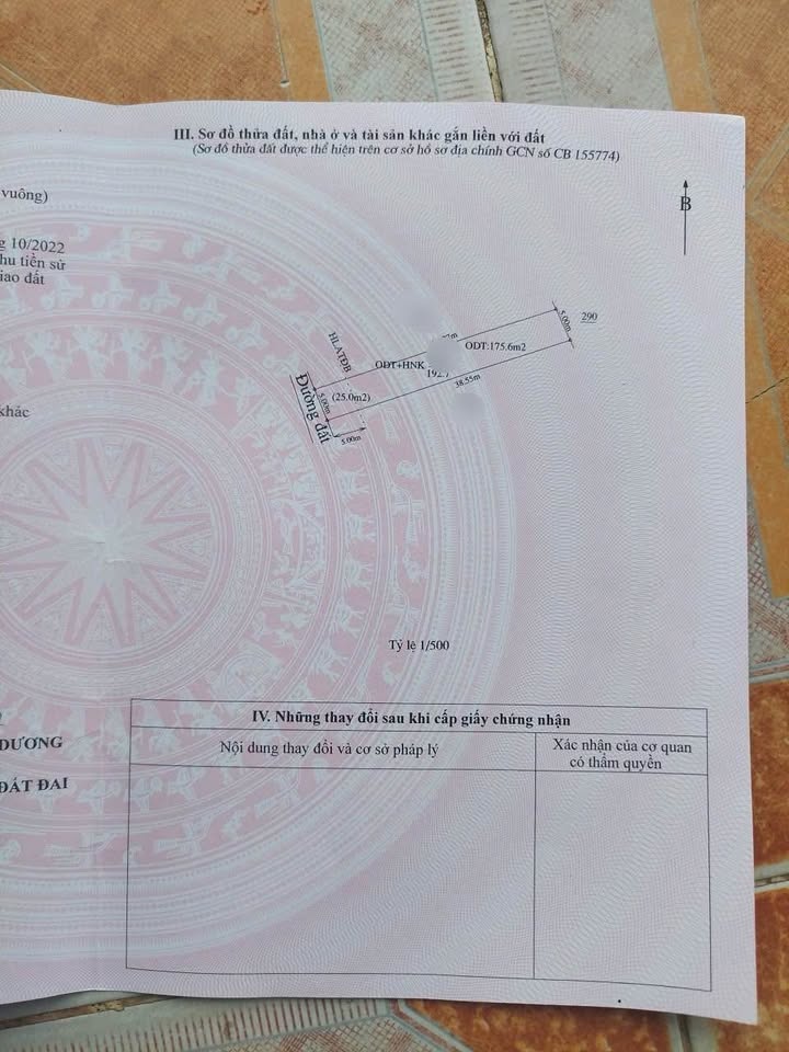 Đất thổ cư Khánh Bình Tân Uyên 192m² giá 3 tỷ - Nhanh tay sở hữu!