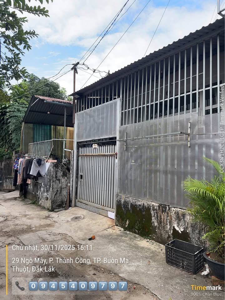 Nhà hẻm 31 Ngô Mây, Buôn Ma Thuột 72m² giá 2.4 tỷ - Chính chủ bán gấp!