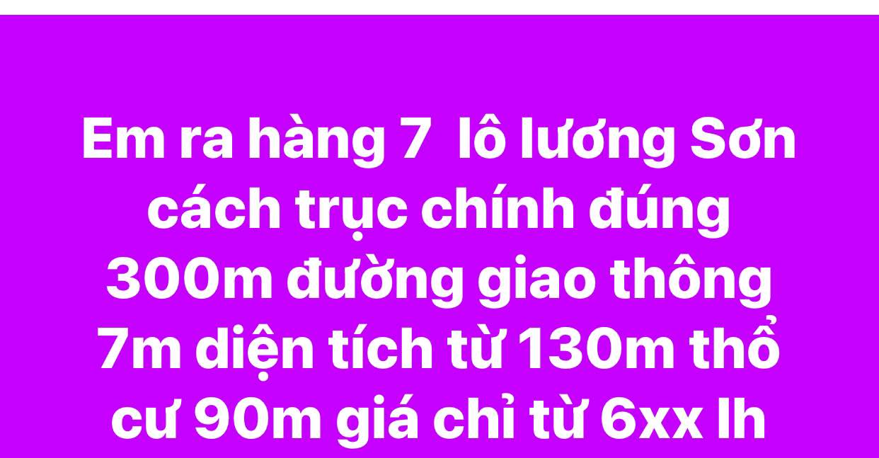 Đất nền Lương Sơn, Sông Công 130m² giá 600 triệu - Đầu tư sinh lời ngay!