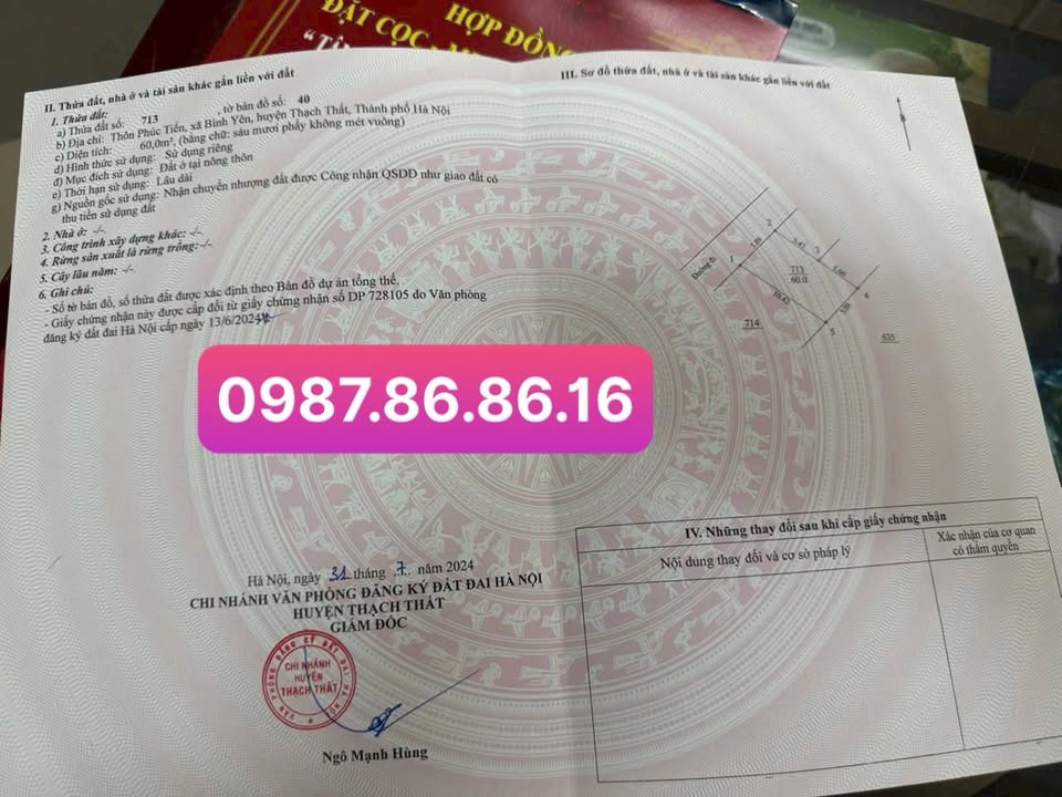 Đất nền mặt tiền Phúc Tiến, Bình Yên 60m² giá 2 tỷ - Cơ hội đầu tư hấp dẫn!