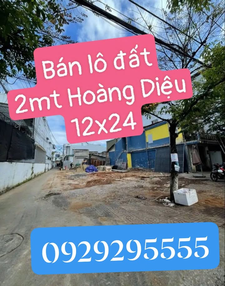 Bán gấp FrontHouse 265,5m² góc 2 mặt tiền đường Hoàng Diệu, Buôn Ma Thuột - Đầu tư sinh lời cao!