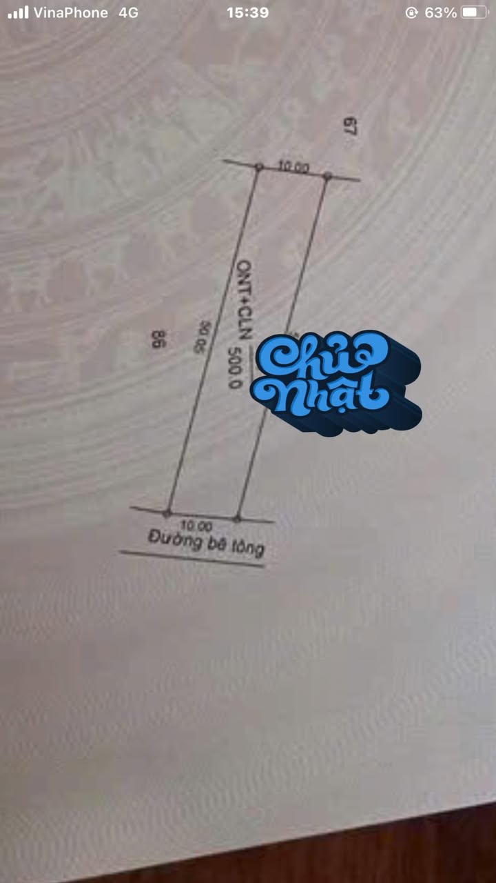 Đất thổ cư 500m² tại Phú Xuân - Giá chỉ 1.2 tỷ, cơ hội đầu tư hấp dẫn!