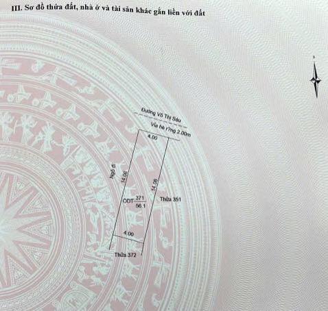 Nhà 2,5 tầng mặt phố Võ Thị Sáu, Hải Dương 56m² giá 3 tỷ - Kinh doanh cực tốt!