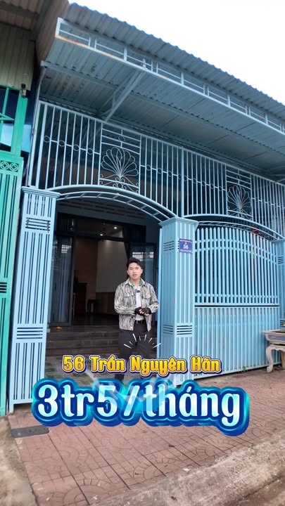 Nhà cho thuê Trần Nguyên Hãn, Pleiku - Giá chỉ 3.5 triệu/tháng - Cách chợ 200m!