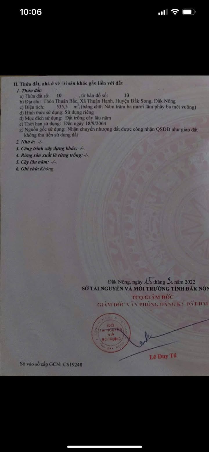 Đất thổ cư 1000m² giá 350 triệu - Sổ đỏ chính chủ, vị trí đẹp