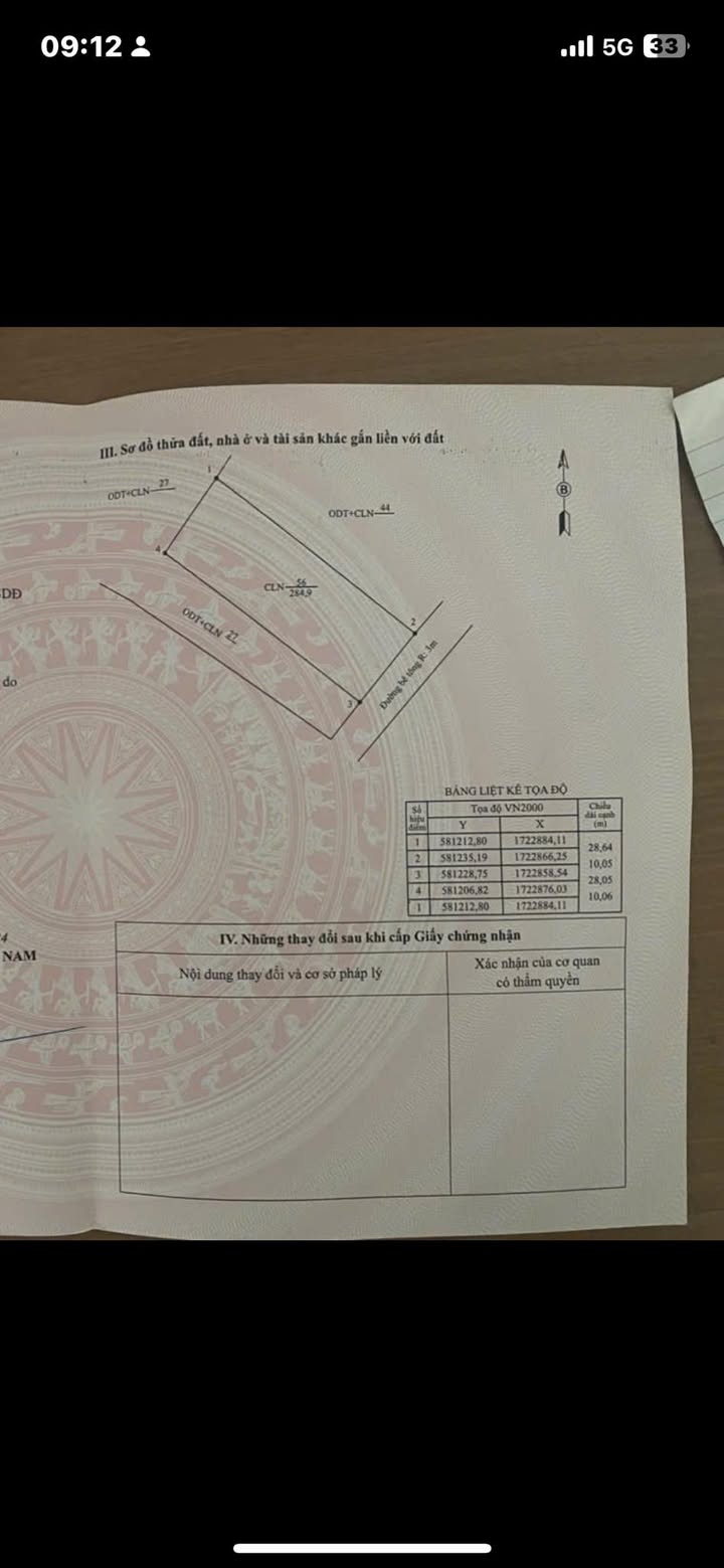 Đất nền chính chủ tại An Phú, Tam Kỳ 291.56m² giá 2.4 tỷ - Đối diện UBND phường!