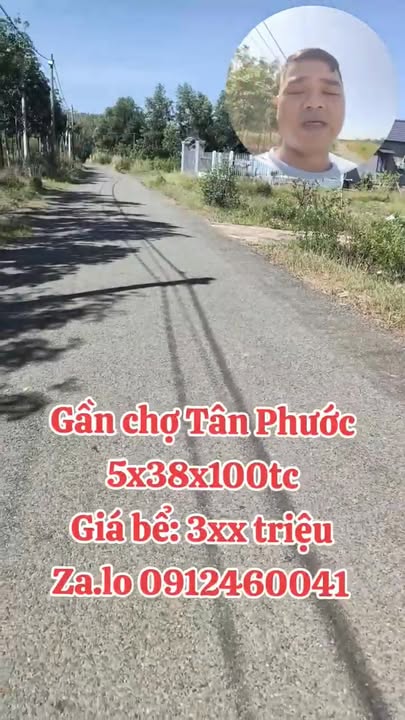 Lô đất 190m² Tân Phước, Đồng Phú - Giá tốt chỉ 300 triệu!