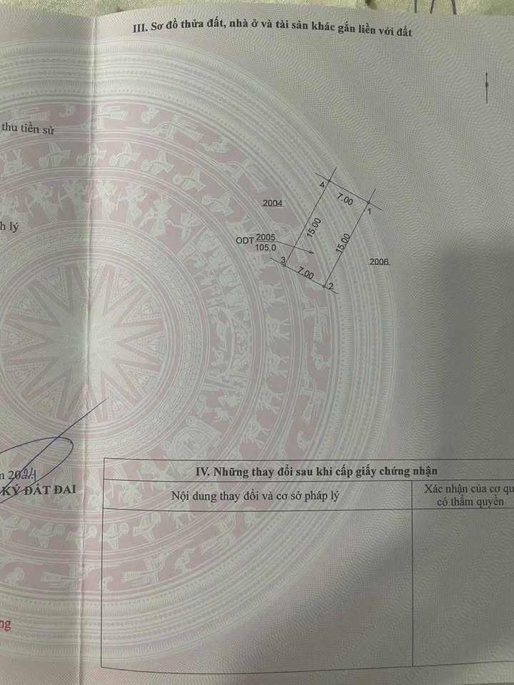 Lô đất Tân Định Bến Cát 105m² giá chỉ 8xx triệu - Cơ hội không thể bỏ lỡ!