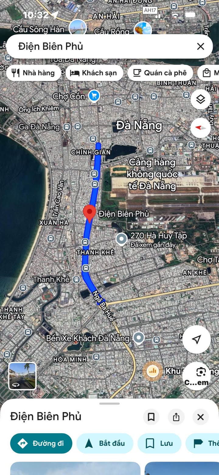 Bán FrontHouse mặt tiền Điện Biên Phủ, Thanh Khê 200m² giá 22 tỷ - Đầu tư sinh lời ngay!