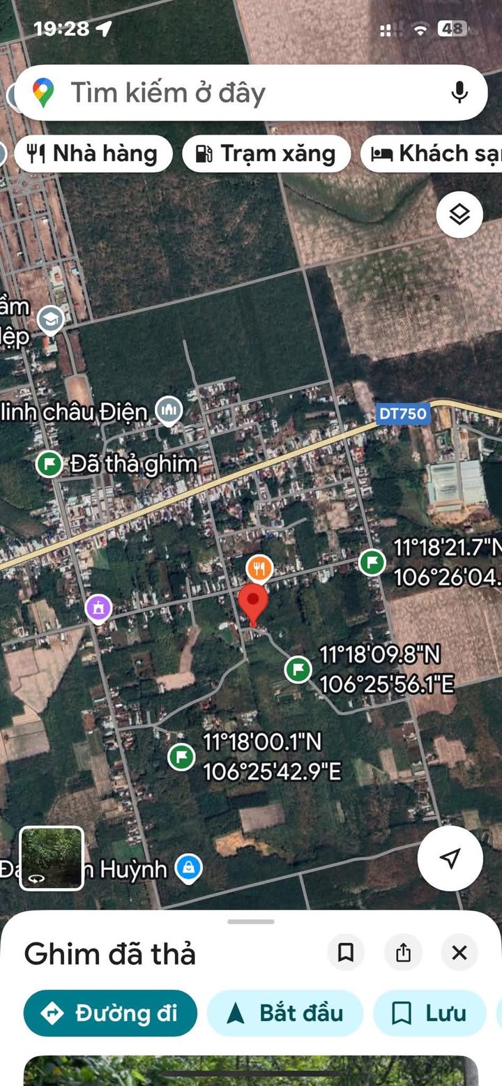 Đất nền Định Hiệp, Dầu Tiếng 300m² giá 500 triệu - Sổ đỏ chính chủ