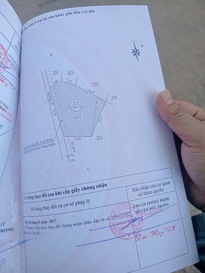 Đất thổ cư Tà Hine 493,9m² giá chỉ 1,4 tỷ - Đầu tư sinh lời ngay!