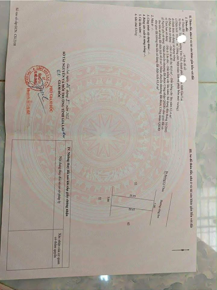 Đất nền Phường Thống Nhất Pleiku 100m² giá chỉ 499 triệu - Vị trí đắc địa, đầu tư sinh lời!