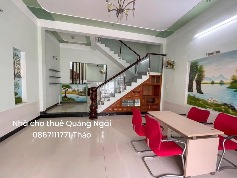 Nhà cho thuê 2 tầng đường Phan Huy Ích, Quảng Ngãi - Giá chỉ 6 triệu/tháng!