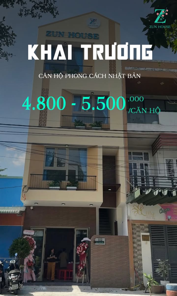 Căn hộ cho thuê 112 Huỳnh Ngọc Đủ 45m² giá từ 4.8 triệu - Full nội thất, sẵn sàng ở ngay!