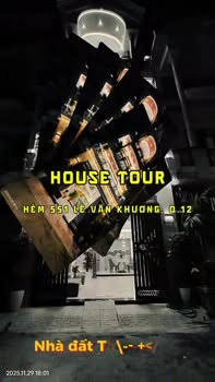 Nhà phố Quận 12, P. Tân Thới Hiệp 218m² giá 6.35 tỷ - Full nội thất, ô tô vào tận nhà!