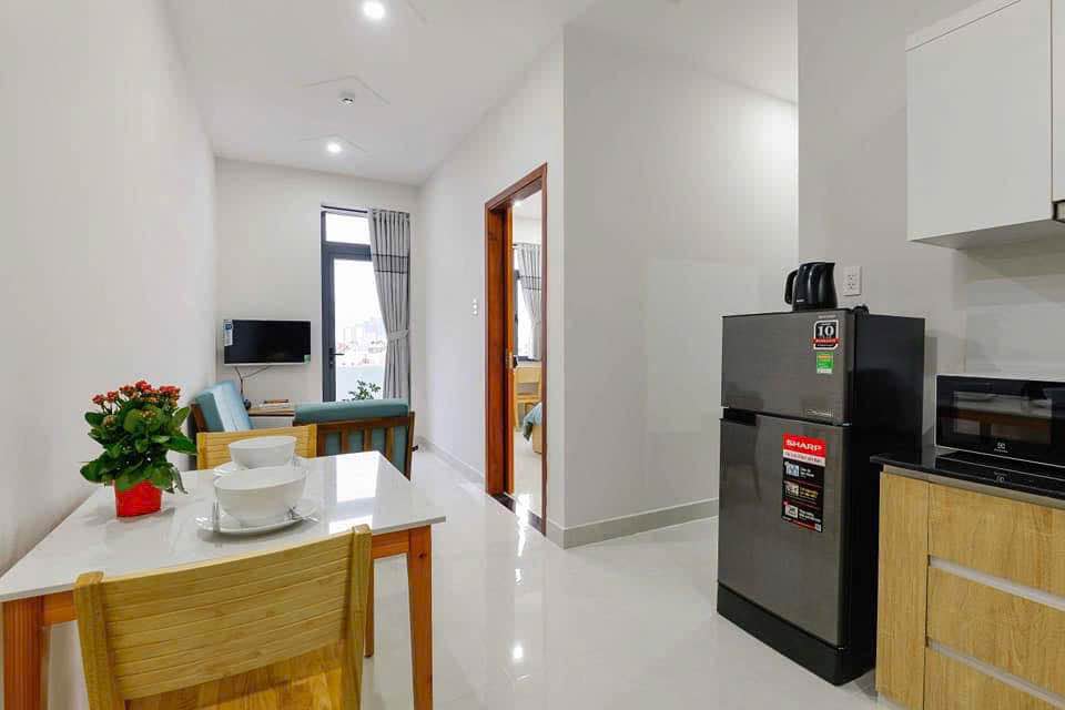 Căn hộ dịch vụ 1 phòng ngủ cho thuê quận 2 - Giá 11 triệu, đầy đủ tiện nghi!