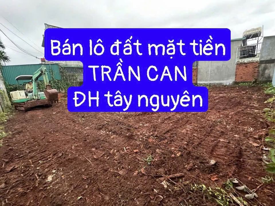 Đất mặt tiền đường Trần Can, phường Ea Kao, 80m² - Pháp lý rõ ràng, giá tốt!