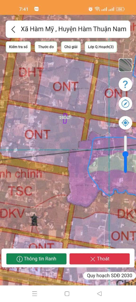 Đất thổ cư 1 sào Hàm Mỹ, Bình Thuận giá 950 triệu - Sổ đỏ chính chủ, đường ô tô vào tận nơi!