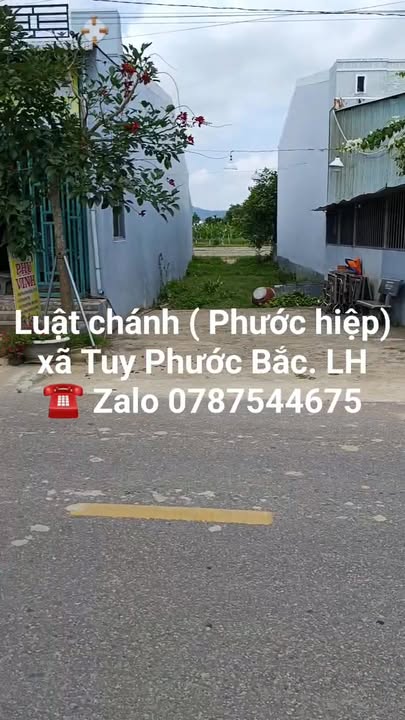 Đất thổ cư 150m² Thôn Luật Chánh, Tuy Phước - Kinh doanh thuận lợi!