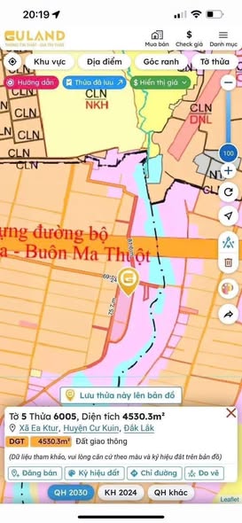Đất thổ cư 243m² Cư Kuin, Đắk Lắk chỉ 525 triệu - Cơ hội đầu tư hiếm có!