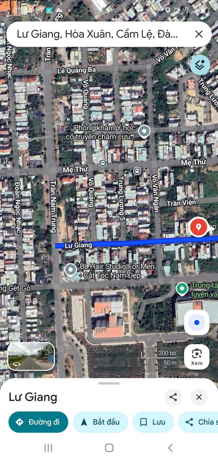 Đất nền góc 2 mặt tiền Võ Quảng và Lư Giang - Hòa Xuân 171m² giá 9.3 tỷ - Cơ hội đầu tư tuyệt vời!