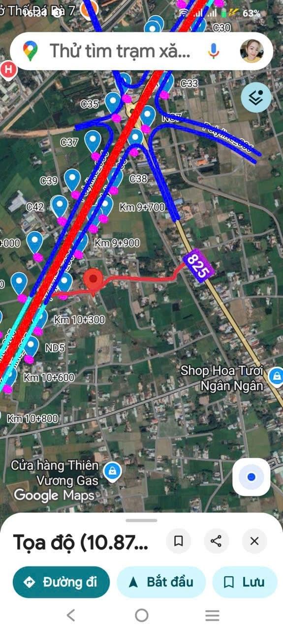 Đất thổ cư Hòa Khánh Tây, Đức Hòa, Long An 200m² - Giá chỉ 950 triệu, đầu tư sinh lời!