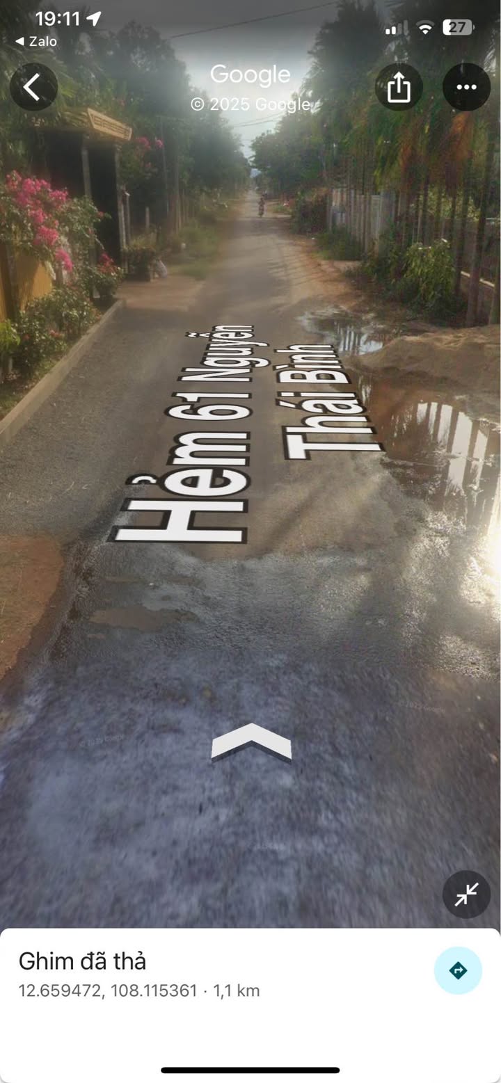 Đất Hẻm 61 Nguyễn Thái Bình, Tân Lập 110m² giá 1.7 tỷ - Vị trí đắc địa gần sân bay!