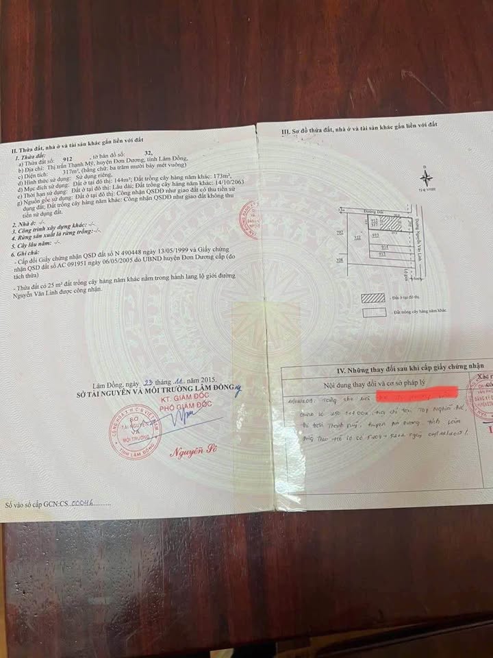 Đất 2 mặt tiền Đường Nguyễn Văn Linh, Đơn Dương 600m² giá 2.1 tỷ - Tiềm năng đầu tư cao!