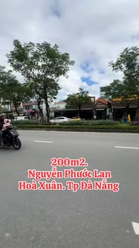 Đất Mặt Tiền Nguyễn Phước Lan, Hòa Xuân, 200m² giá 30-40 tỷ - Cơ hội kinh doanh tuyệt vời!