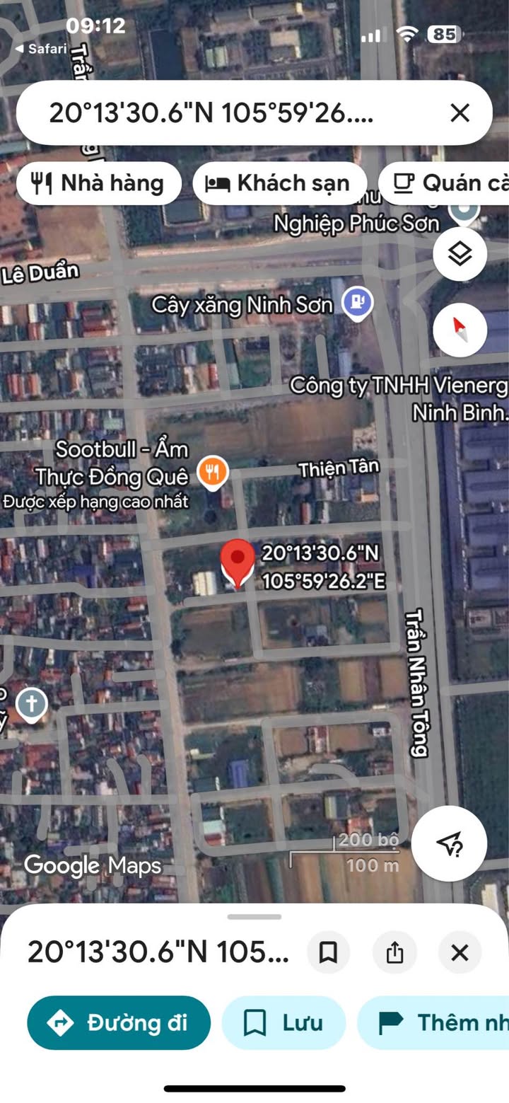 Đất nền Ninh Sơn 120m² giá 4 tỷ - Đầu tư sinh lời tại 2 mặt tiền