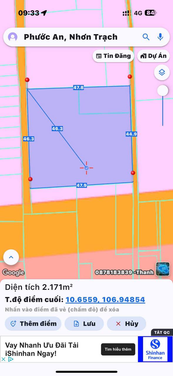 Đất nền đầu tư Phước An Nhơn Trạch 2200m² - Cơ hội sinh lời hấp dẫn!