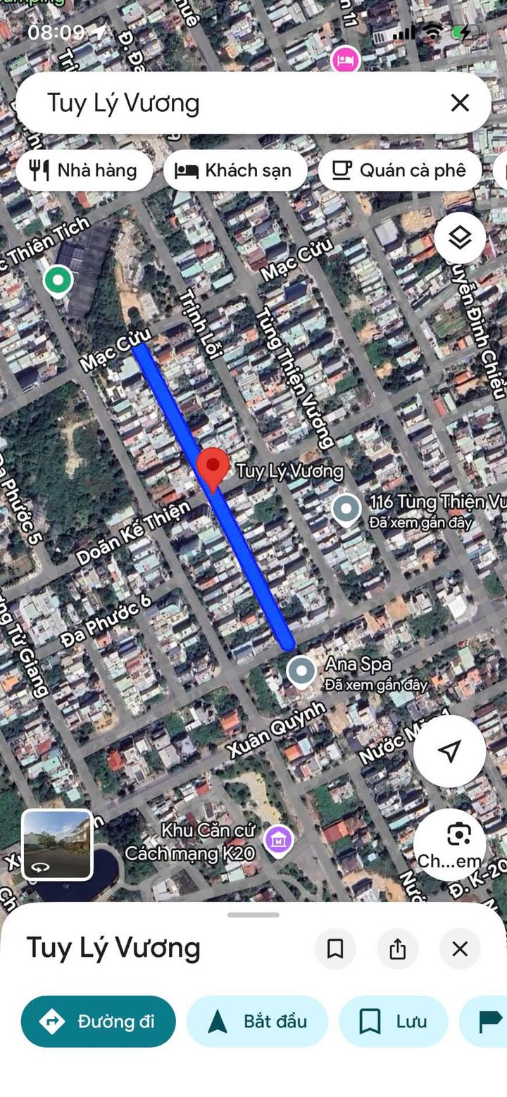 Bán đất đường Tuy Lý Vương, Đà Nẵng 95m² giá 7 tỷ - Đầu tư sinh lời ngay!