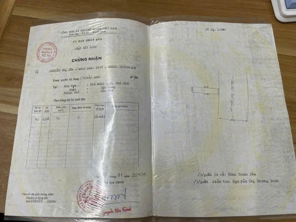 Đất nền mặt tiền Trương Vĩnh Nguyên, Cái Răng 75m² giá 1.8 tỷ - Cơ hội đầu tư tuyệt vời!