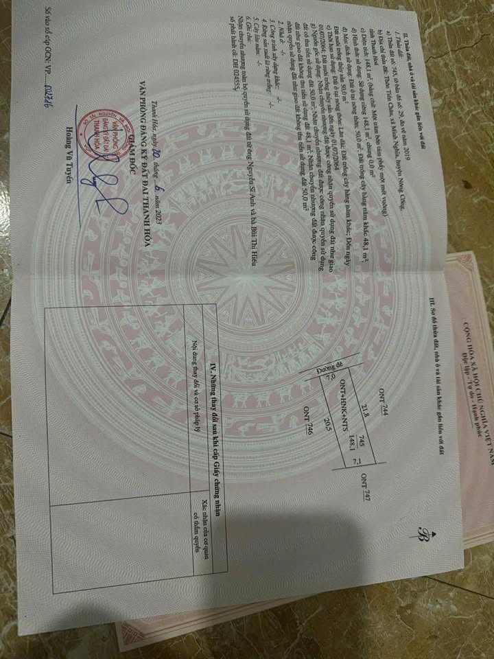 Đất nền Minh Nghĩa Nông Cống 147m² - Đầu tư sinh lời hấp dẫn!