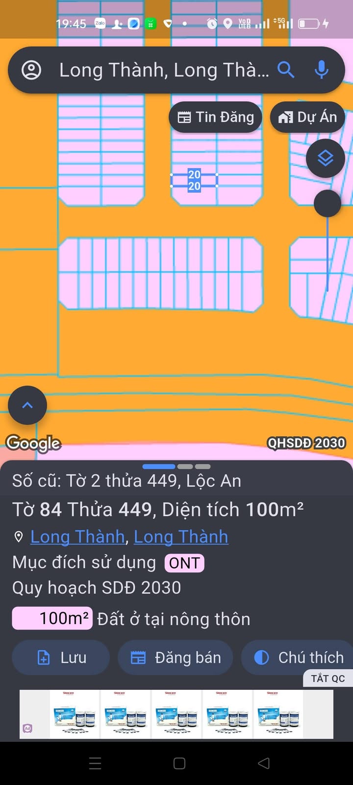 Đất nền dự án STC Long Thành 100m² giá 500 triệu - Sổ đỏ chính chủ, thổ cư 100%!