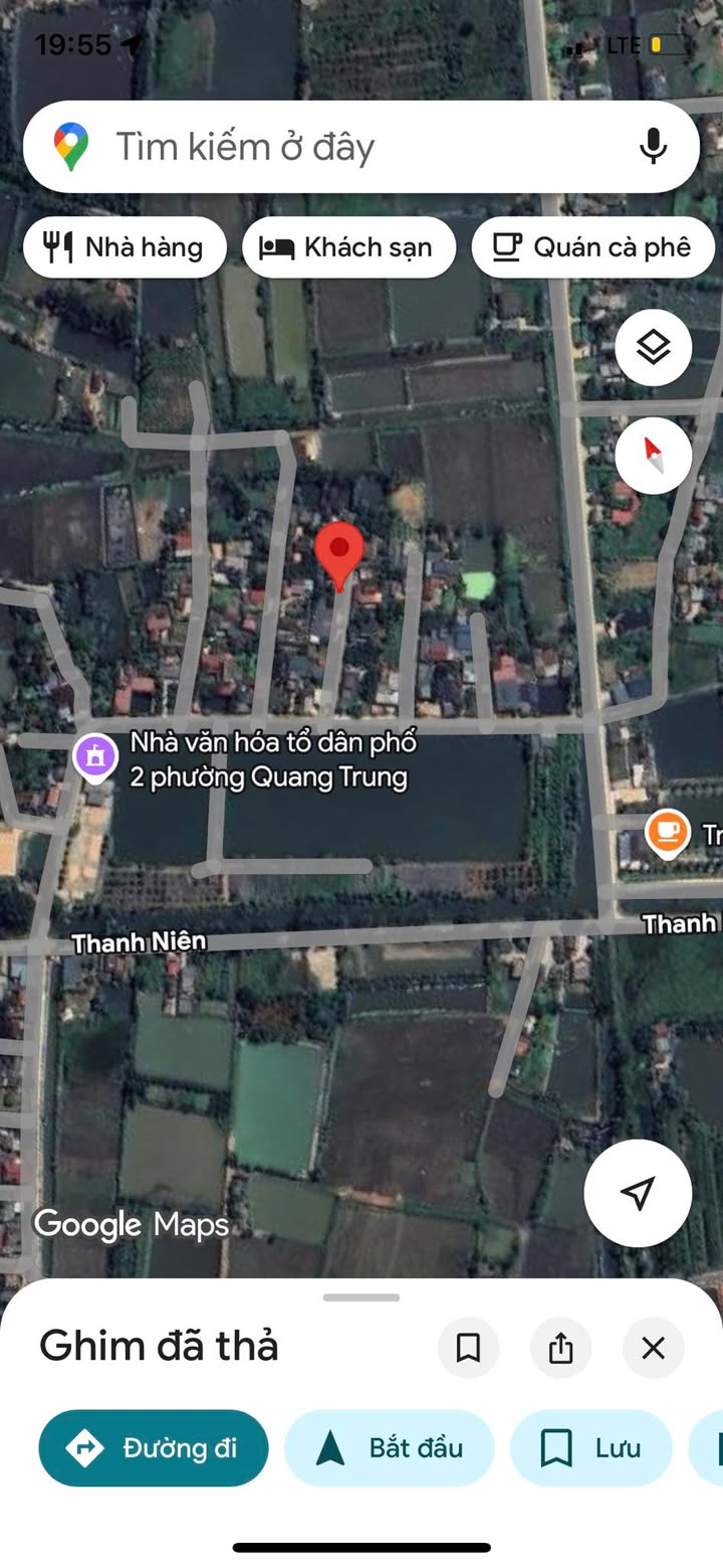 Đất nền Quang Trung Bỉm Sơn 18m² - Gần hồ và đường Thanh Niên, giá thỏa thuận!