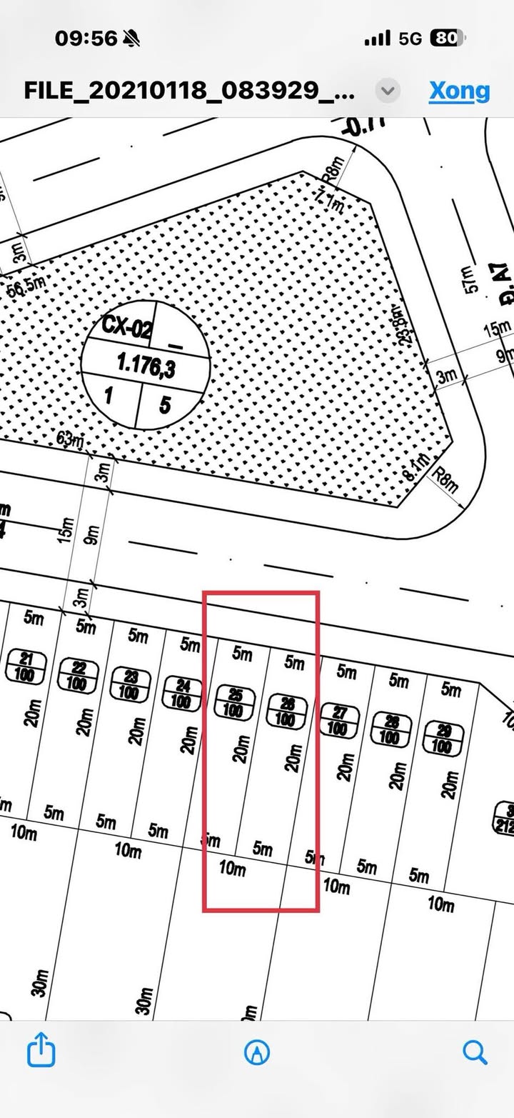 Đất nền Đê Đông Quy Nhơn 100m² giá chỉ 3.4 tỷ - View công viên tuyệt đẹp!