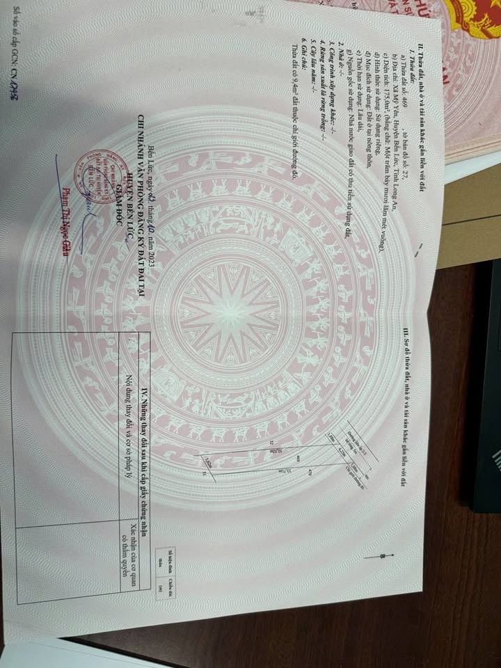 Đất mặt tiền Đan Liên, xã Mỹ Yên, Bến Lức 204.38m² giá 2.35 tỷ - Đầu tư sinh lời ngay!