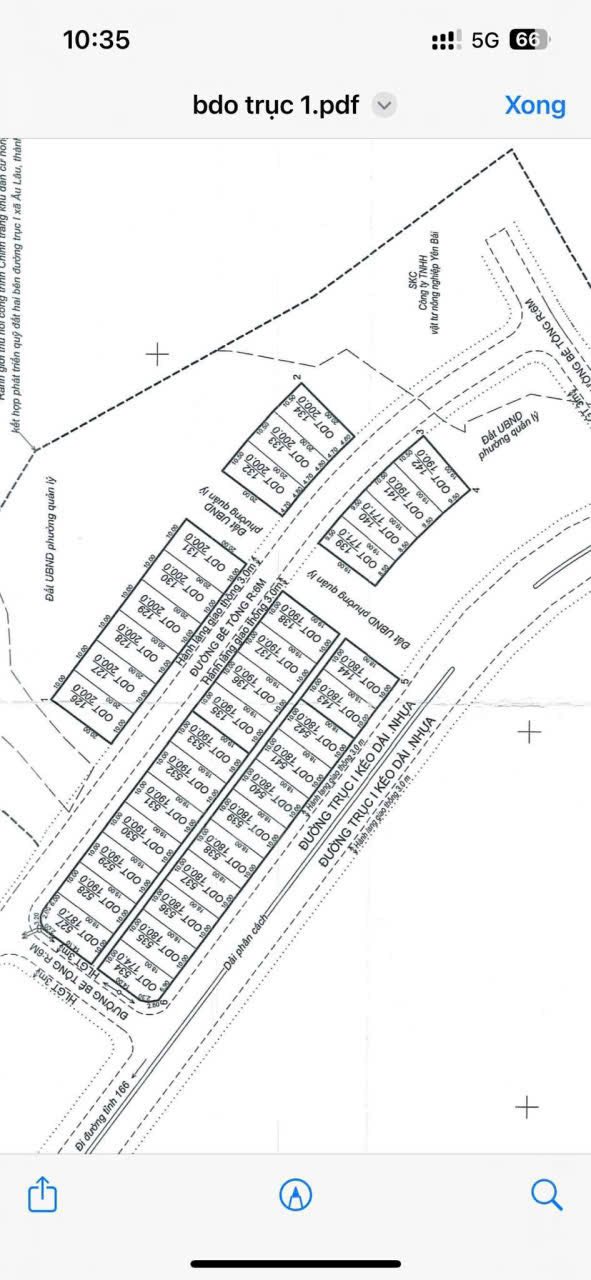 Đất nền đẹp tại phường Âu Lâu, Yên Bái - Giá F0, Diện tích 10x20m và 120m²!