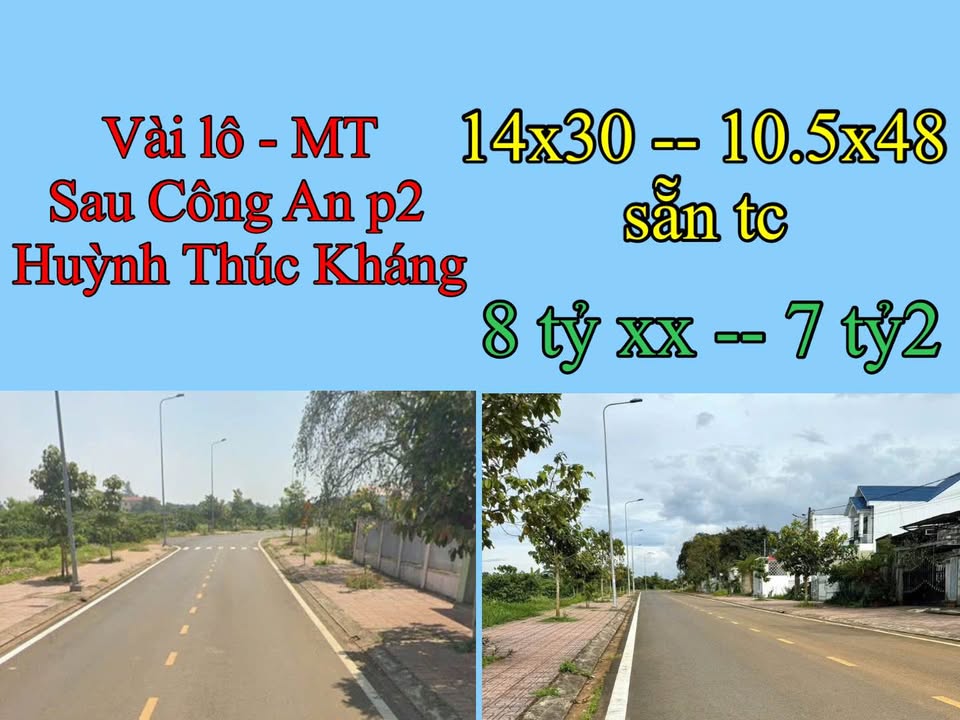 Đất hẻm 206 Huỳnh Thúc Kháng, Bảo Lộc 504m² giá 7.2 tỷ - Cơ hội đầu tư hấp dẫn!