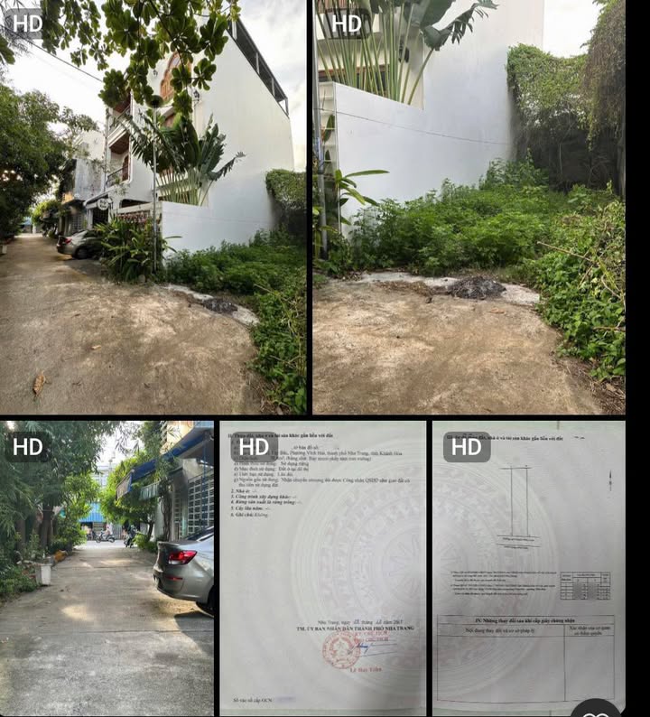 Bán đất hẻm ô tô đường Sư Vạn Hạnh, Vĩnh Hải, Nha Trang 70.8m² - Sổ hồng lâu dài!