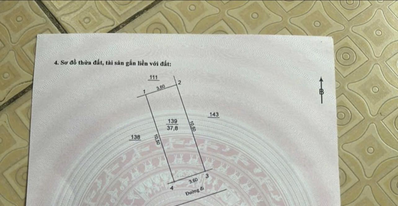 Đất lô góc Ngõ 6 Thương Phúc, Tả Thanh Oai 37.8m² giá 4.8 tỷ - Ô tô vào tận nơi!