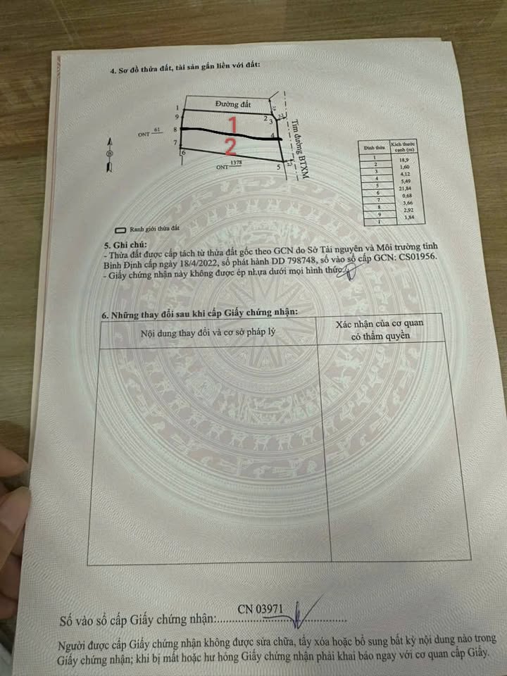 Đất nền Nhơn Lộc, An Nhơn 100m² giá chỉ 3xx triệu - Cơ hội đầu tư hấp dẫn!