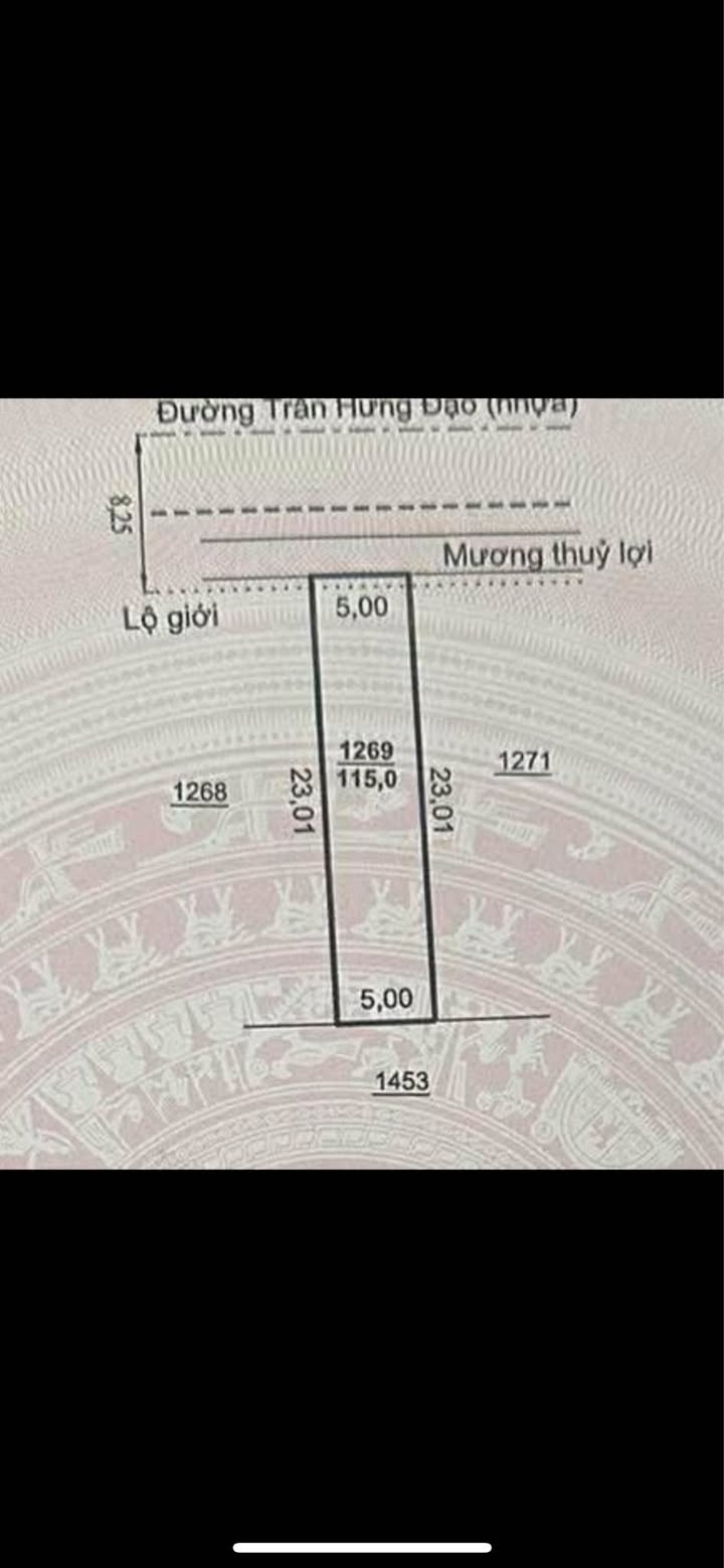 Nhà phố 115m² tại Thị trấn Thạnh Mỹ, 2.6 tỷ - Mặt tiền đường Trần Hưng Đạo