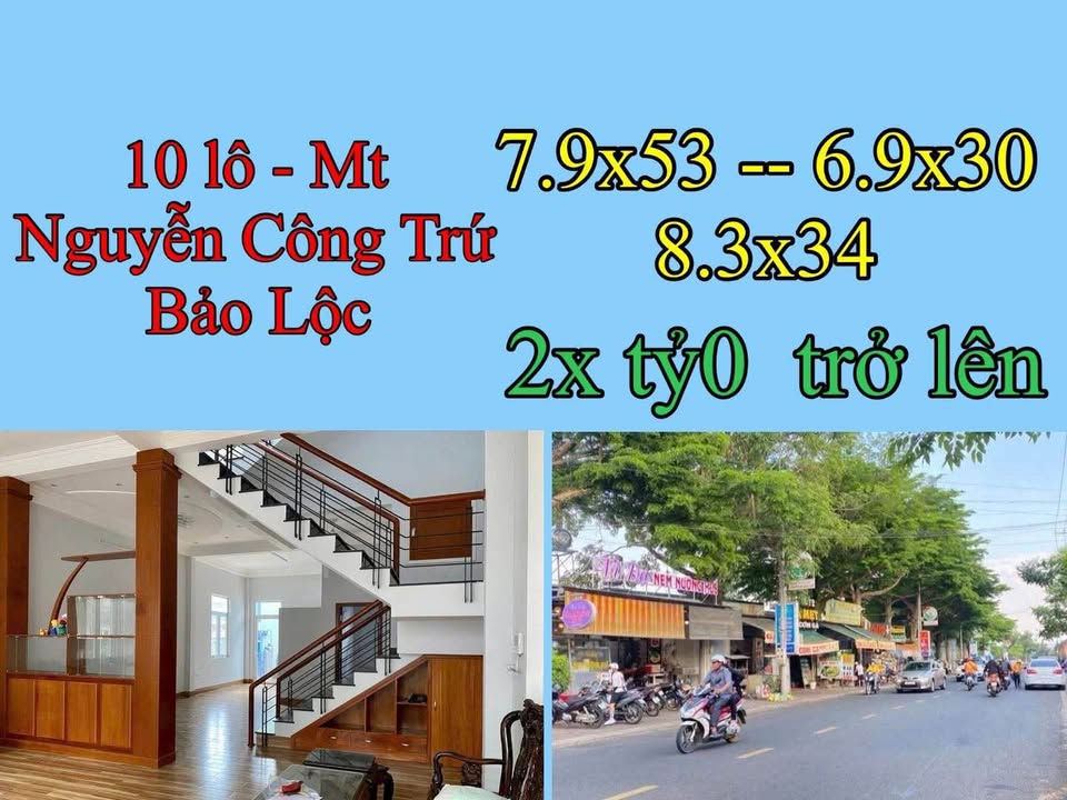 Nhà Lầu Bảo Lộc 420m² giá 21 tỷ - Khu vực kinh doanh sầm uất!