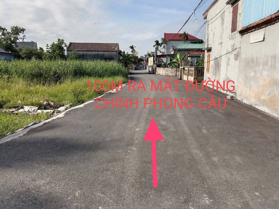 Đất nền lô góc 53m² mặt đường Phong Cầu - Giá thỏa thuận hấp dẫn!