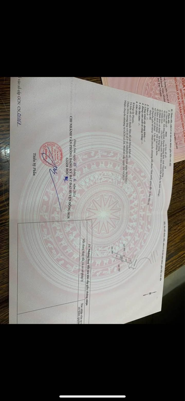 Đất nền xã Đông Khê, huyện Đông Sơn, Thanh Hóa 114m² giá 894 triệu - Cơ hội đầu tư hấp dẫn!