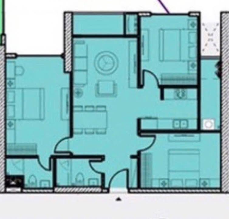 Căn hộ Tera An Hưng Hà Đông 90.6m² giá 7 tỷ - View hồ thơ mộng!